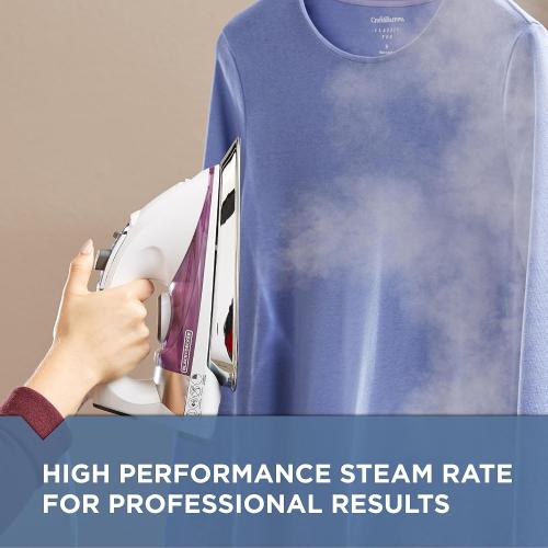 BLACK DECKER Professional Steam Iron with Stainless Soleplate