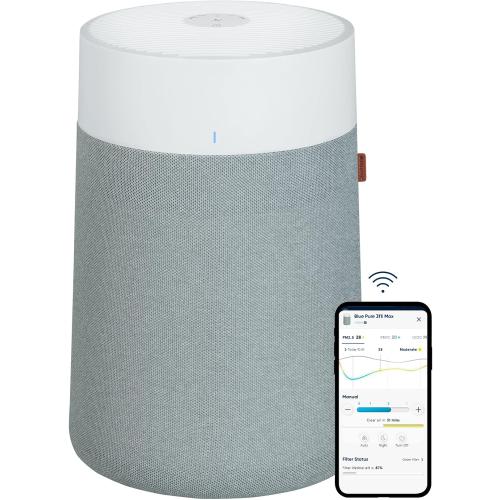 BLUEAIR Air Purifiers for Medium Rooms, Bedroom, Kitchen, Cleans 1,858 sqft in one hour, HEPASilent Smart Air Cleaner for Home, Pets, Allergies, Virus, Dust, Mold, Smoke - Blue Pure 311i Max