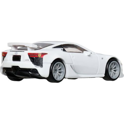 Hot Wheels Premium Car Culture Collectible Toy Car, 1:64 Scale Die-Cast Lexus LFA, Timeless Icons Vehicle with Real Riders Tires