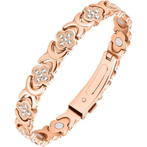 Jecanori Pure Copper Bracelets for Women Pain Relief, Healing Magnetic Bracelet with 3500 Gauss Effective Magnets