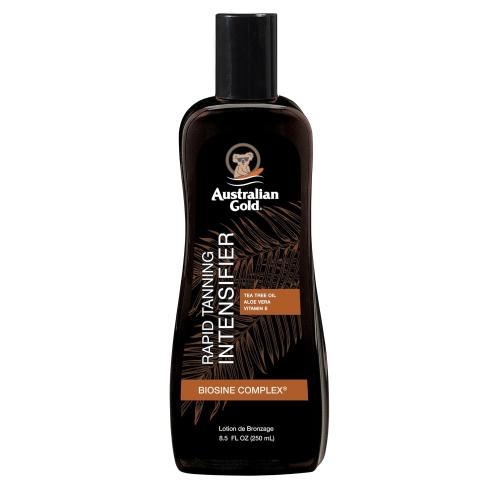 Australian Gold Rapid Tanning Intensifier Lotion, 8.5 Fl Oz | With Tea Tree Oil and Aloe Vera | Vitamin E
