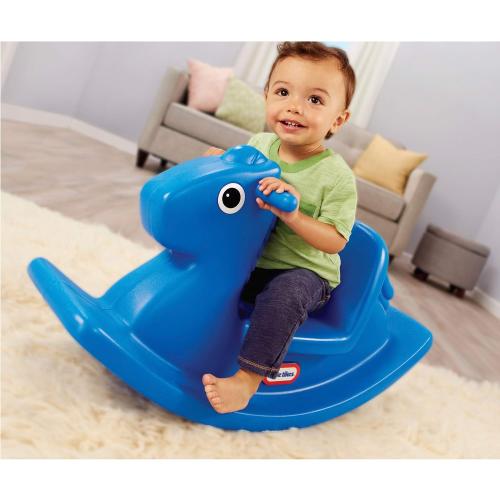 Little Tikes Rocking Horse Blue, 33.00 L x 10.00 W x 17.50 H Inches