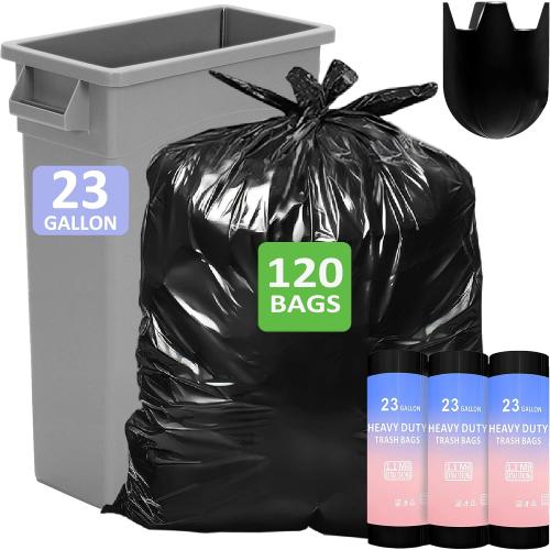 23 Gallon Heavy Duty Trash Bags Compatible with Slim Jim Can