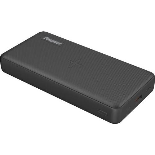 Energizer - Ultimate Lithium 20,000mAh 20W Qi Wireless Portable Charger/Power Bank QC 3.0 & PD 3.0 for Apple, Android, USB Devices - Black