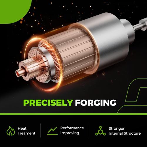 New Starter Compatible with Chrysler 300 2005-2010, Dodge Challenger 2009-2010, Charger 2006-2010, Magnum 2005-2008 V6 2.7 3.5 L, M000T21171 04608800AA 336-2099 SMT0298 19025N