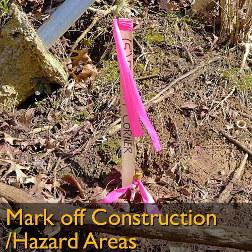 GUFJUCH 800FT Flourescent Flagging Tape, Non-Adhesive Plastic Ribbon Neon Marking Roll, for Tree Marking, Hunting Trail Tape, Boundaries and Hazardous Areas Marking, 8 Colors 0.78'' X 100'