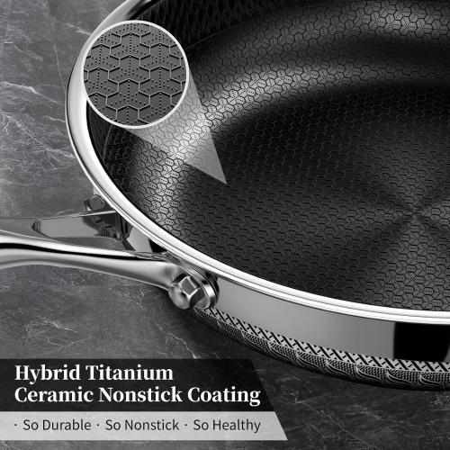 Innerwell   Nonstick Frying Pan with Lid, Induction & Oven Safe MISSING PART ‼️