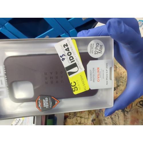 UAG - Civilian Hard Shell Case for Apple iPhone 12 Mini - Eggplant