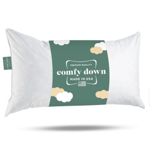 ComfyDown Decorative Down Rectangle Pillow Insert - 16 x 22 - Single