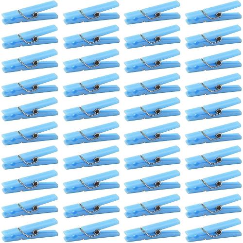 Mini Clothespins for Baby Shower Games Boy Blue Clothes Pins 1.4 Inch