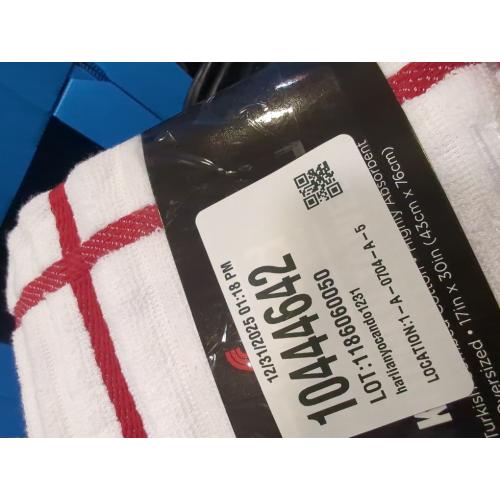 All-Clad Checked Kitchen Towel: Highly Absorbent, Super Soft Long Lasting - 100% Cotton, 17x30 Tea Towel for Cleaning & Drying Dishes, Pans, Glassware, or Countertops, (2-Pack), Chili