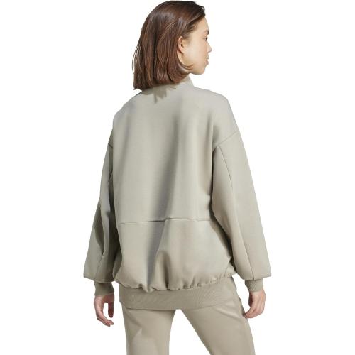 adidas Women's All Szn Soft Lux Loose Full-zip Track Top