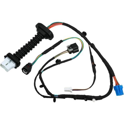 Motoforti Rear Door Harness with Connector for Dodge for RAM 1500 2500 3500 4500 56051931AA 56051931AB 56051694AA 645-506 Automotive Door Rear Wiring Harness Left Right Side Long-lasting