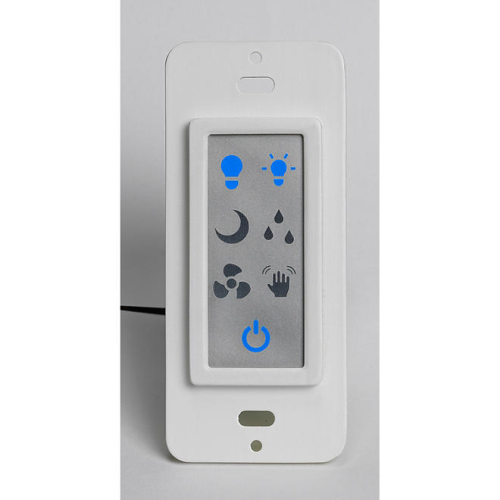 Homewerks Smart Vent Bathroom Ventilation Fan with Motion Sensor and LED Light