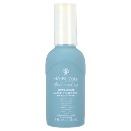 Hairitage Don’t Wait Up Overnight Scalp Relief Scalp Mist | For Dry, Itchy Scalp 4 fl oz