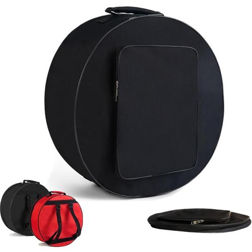Oxford 13/14″ Snare Drum Bag Portable with Adjustable Strap and Drum Stuff Bag| Lightweight Waterproof Durable Snare Drum Case for Performances & Practice
