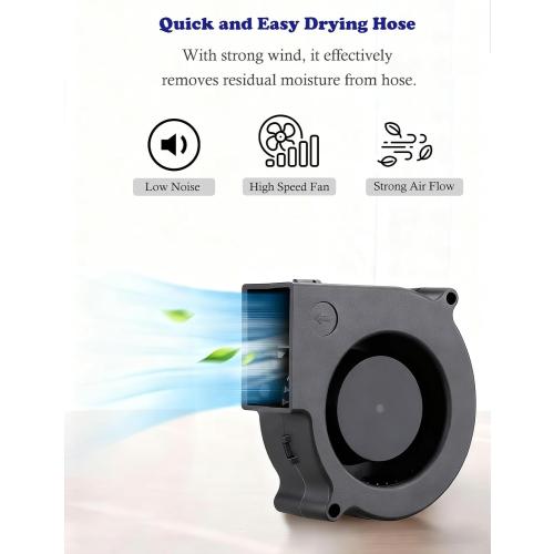 CPAP Hose Dryer with ON/Off Switch for Resmed Airsense 10 11 Machine Tubing, Cpap Cleaner Blower Fan, Cpap Tube Cleaning Kit Helps Quick Drying Hose, Cpap Supplies