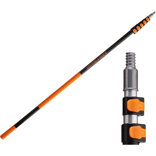 5-24 ft Long Telescopic Extension Pole, Multi-Purpose Extendable Pole