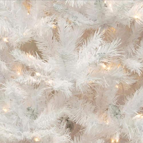 7 ft. Winchester White Pine Artificial Christmas Tree with Clear Lights