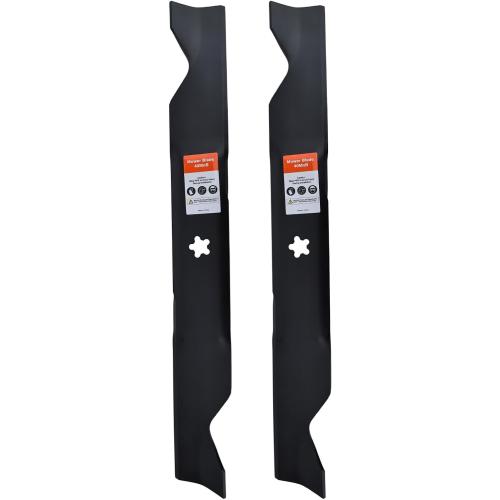 Hipa 532405380 46 Inch Mower Blades Replace for 405380 yth22v46 Blades | Fit Z246 YTH22V46 RZ4623 YTH21K46 YTA22V46 Blades Husqvarna Craftsman Poulan Pro 46 inch Lawn Mower 5-Point Star Hole 2 Pack