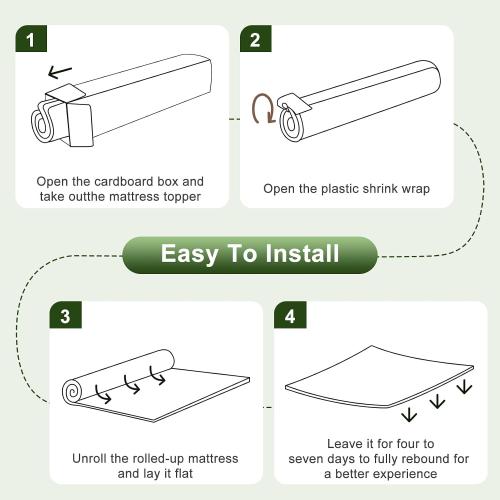 Premium Foam Twin Mattress Topper 3 Inch, Medium Firm Bed Pad for Supportive Sleep and Pressure Relief, Durable Foam Layer, 75 x 39 Inches, Gray