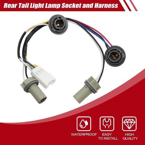 Rear Tail Light Lamp Socket&Harness fit for Hyundai Sonata Sedan 2011-2014
