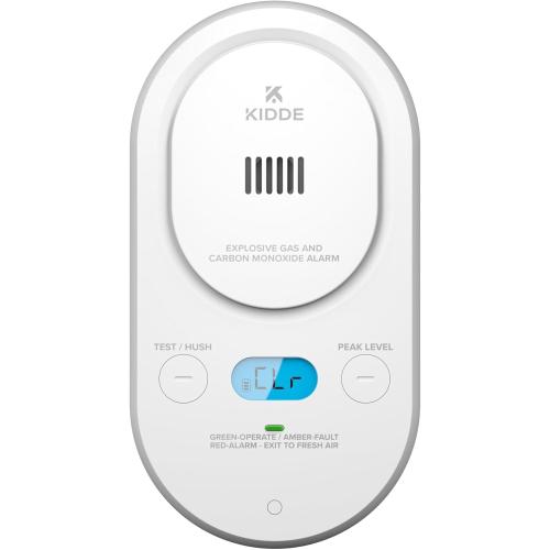 Kidde Carbon Monoxide & Explosive Gas Alarm, Plug-in & AA Battery, COPDLG