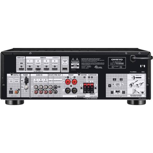 Onkyo - TX 5.2-Ch. with Dolby Atmos 4K Ultra HD HDR Compatible A/V Home Theater Receiver - Black