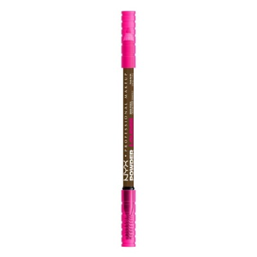 NYX Professional Makeup Powder Louder Brow Pencil - Soft Brown - 0.13oz: Filling, Shaping, Finish