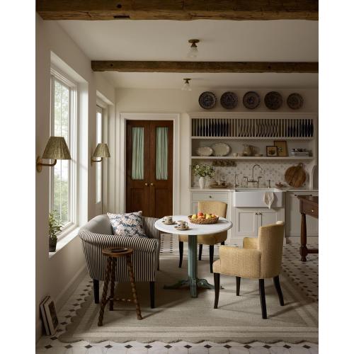 Loloi Chris Loves Julia Scottie Collection SCO-01 Fog/Ivory 2'-3 x 3'-9, .87 Pile Height, Runner Rug