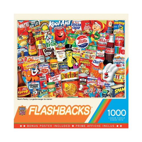 MasterPieces Puzzles Flashbacks - Mom's Pantry Puzzle - 1000 Piece