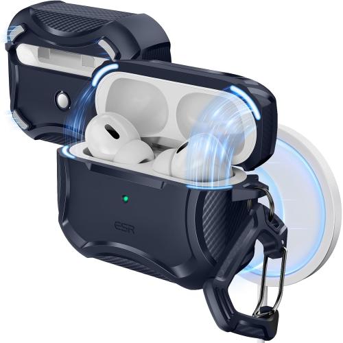 ESR for AirPods Pro 2 Case, Compatible with MagSafe, Navy Blue