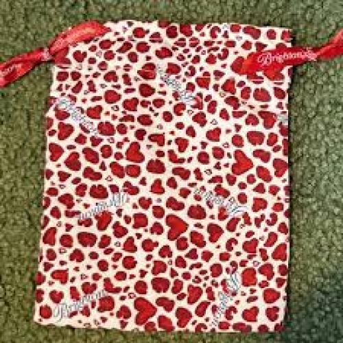 Brighton | Bags | Brighton Red Heart Patterned Drawstring ...