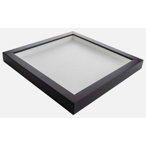 13x39 Shadow Box Frame Contemporary Black | 3/4 Depth of Usable Space| Interior Size 13x39 or 39x13 Inches| UV Resistant Acrylic, Acid-Free Backing, Wall Hangers | Made in USA