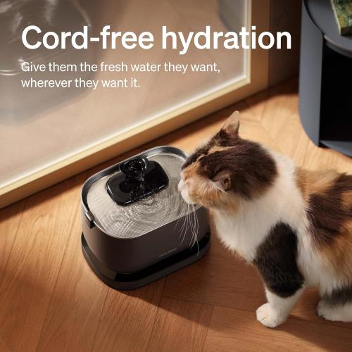 PETLIBRO Cat Water Fountain, Cordless Pet Water Fountain Battery Operated