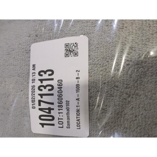 Haven Organic Cotton Terry Bath Towel in Harbor Mist Grey (2 pack)