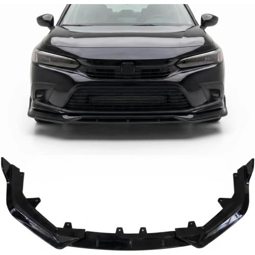 Front Bumper Lip Spoiler Fit for 2022-2024 Honda Civic 4Dr