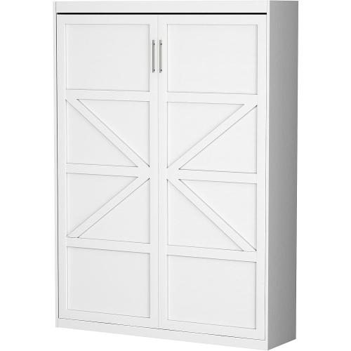 Murphy Bed with Smooth Pneumatic Lift, Space-Saving Wall Bed