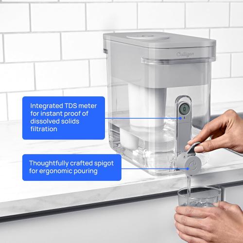 Culligan ZeroWater 32-Cup Water Filter Dispenser Removes PFAS ​