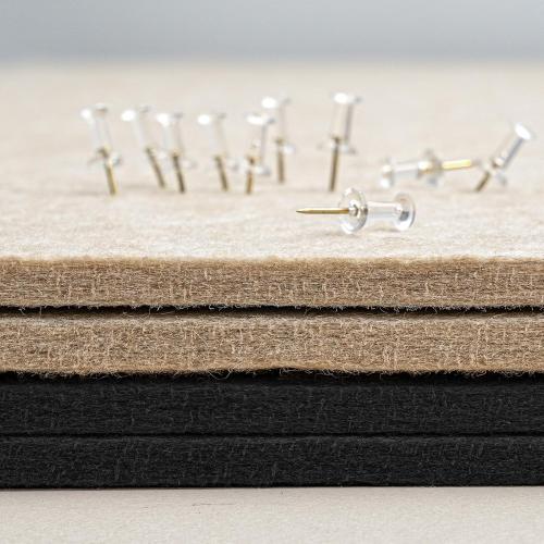 Felt Bulletin Board 36x24 inches, Decorative Pin Board for Home & Office