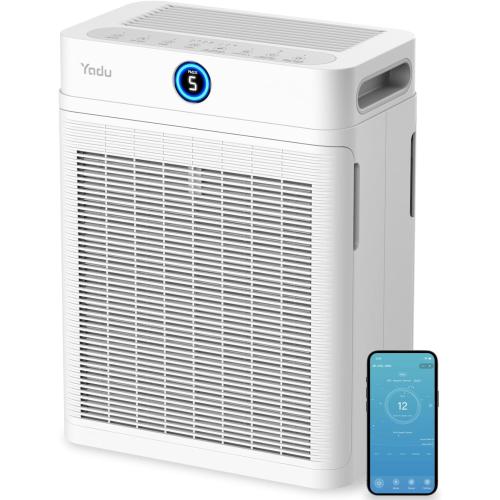 YADU Air Purifier Large Room, Home UP to 2,083 sq ft, H13 True HEPA Filter