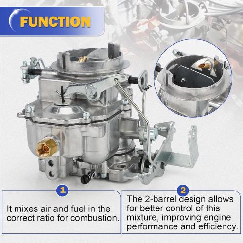 2-Barrel Carb for 1975-78 Dodge 1967-80 Chrysler 318 Engine Manual Choke