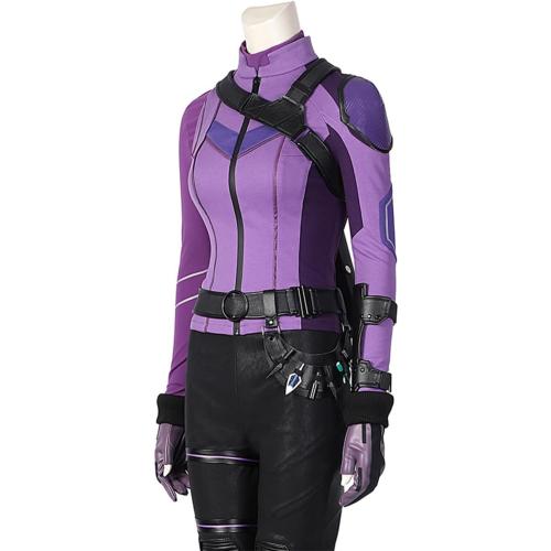 Hawkeye Super Powered Hero Cosplay Costume Halloween Carnival Full Set Suit with Quiver