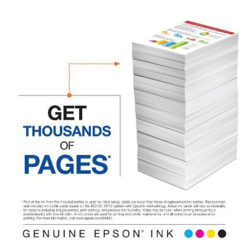 Epson 522 3pk Ink Bottles - Cyan Magenta Yellow (T522520-S)