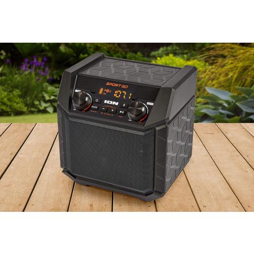 Color Black ION Audio Sport Go Tailgate Portable PA Speaker - Black