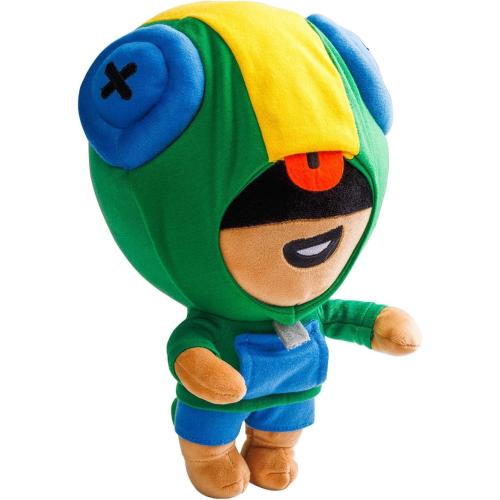P.M.I. Brawl Stars Plush | 8-Inch Soft & Huggable Stuffed Toy | Collectible Plushie of Leon, El Primo, Colt, or Spike Mystery Pack at Random | Official Licensed Brawler Plush for Fans & Kids