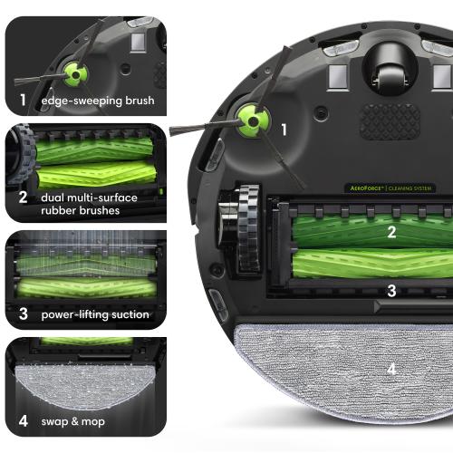 iRobot Roomba Combo j5  Auto Charging Pet Robotic Vacuum and Mop Self Emptying