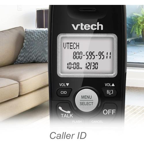 VTech VG134-11 DECT 6.0 Cordless Phone- Black