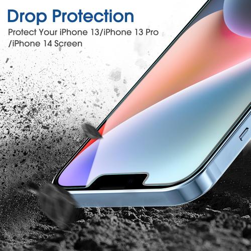amFilm Essential Screen Protector for iPhone 14 iPhone13 iPhone 13 Pro 6.1