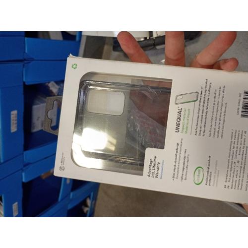 レイ・アウト Layout Oppo A3 5G Like Standard Shock Absorption Bumper Metallic Hybrid Case Silver Oppo A-3 Hard Soft Smartphone Case Smartphone Cover Clear Case Clear Cover Clear Type Clear Protective Shock